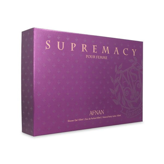 Afnan Supremacy Purple 100ML EDP – Set